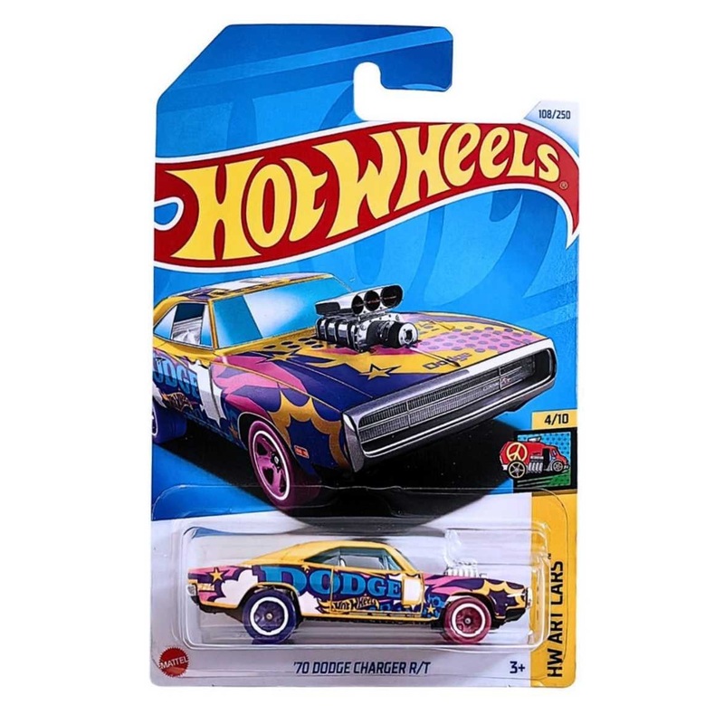 EXCLUSIVE Hotwheels 70 Dodge Charger R/T