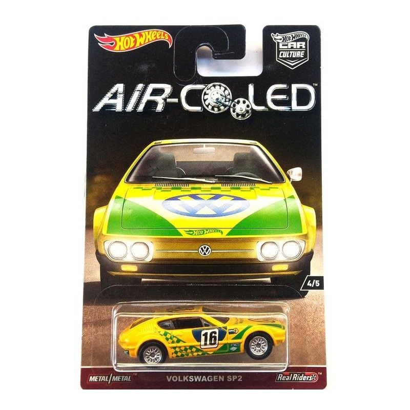 EXCLUSIVE Hotwheels Air Cooled Volkswagen SP2 - Yellow