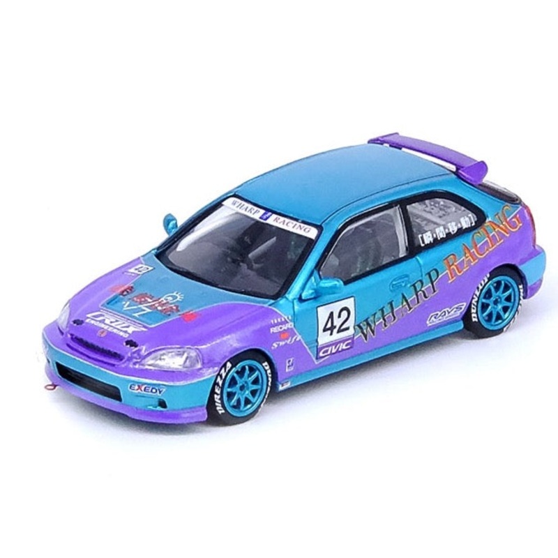 Inno64 1/64 HONDA CIVIC TYPE-R EK9 WHARP RACING