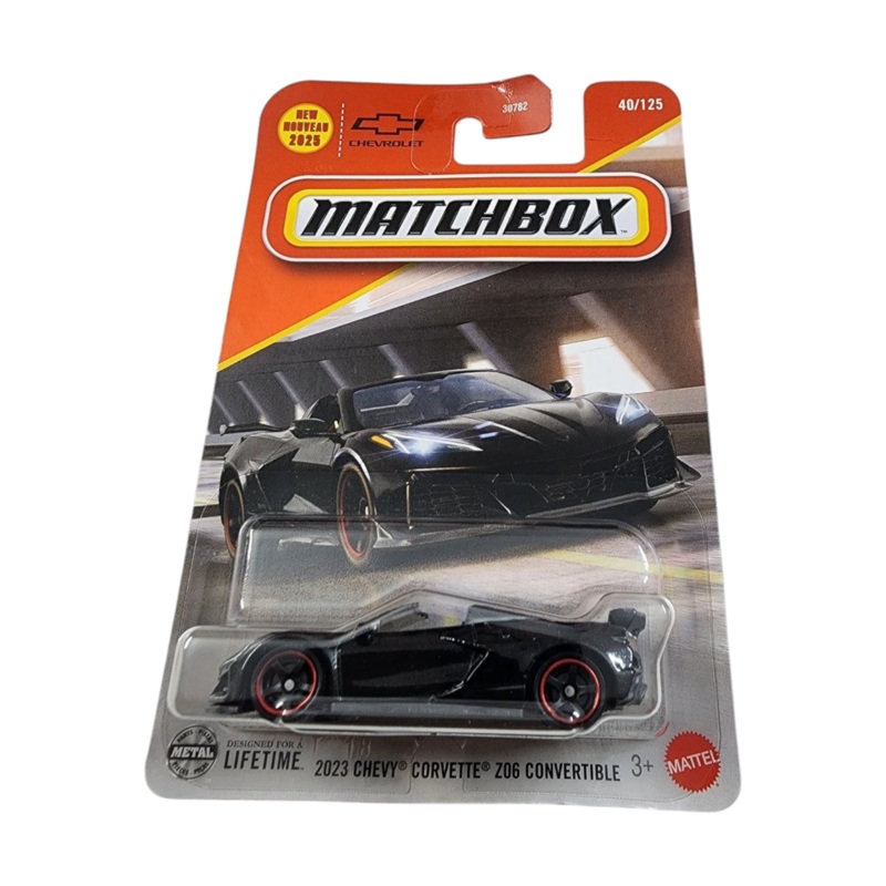 Matchbox 2023 Chevy Corvette Z06 Convertible Mainline 1:64 Scale