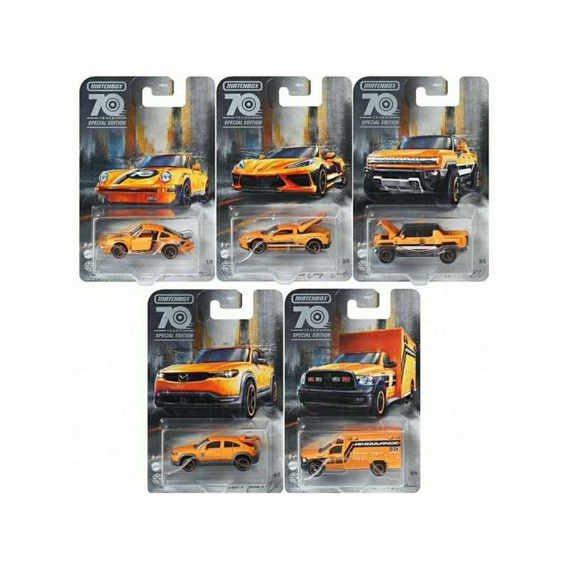 Matchbox 70 years Special Edition only set