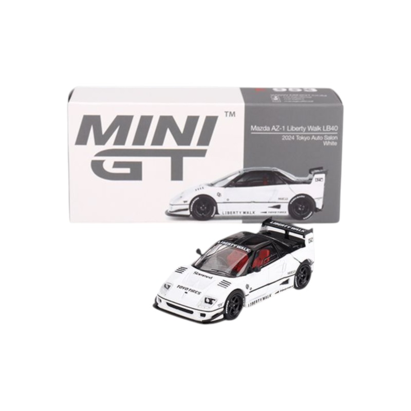 Mini GT Mazda AZ-1 Liberty Walk LB40 (2024 Tokyo Auto Salon) Code-953 1:64 Scale