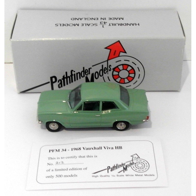 Pathfinder Models 1/43 Scale PFM34 - 1968 Vauxhall Viva HB 1 Of 500 Green