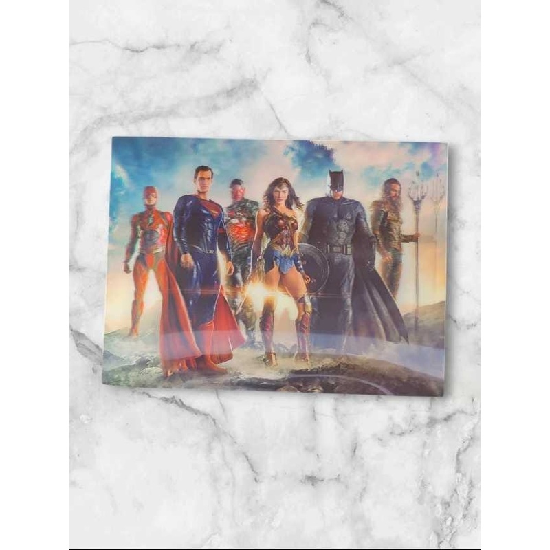 Super Heroes 3d Poster