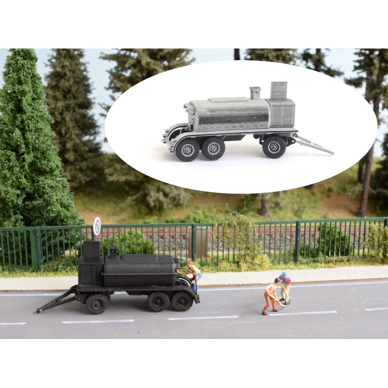 Trailer asphalt cooker Ep.III