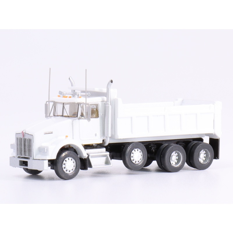 Truck construction site tipper Kenworth T800 white