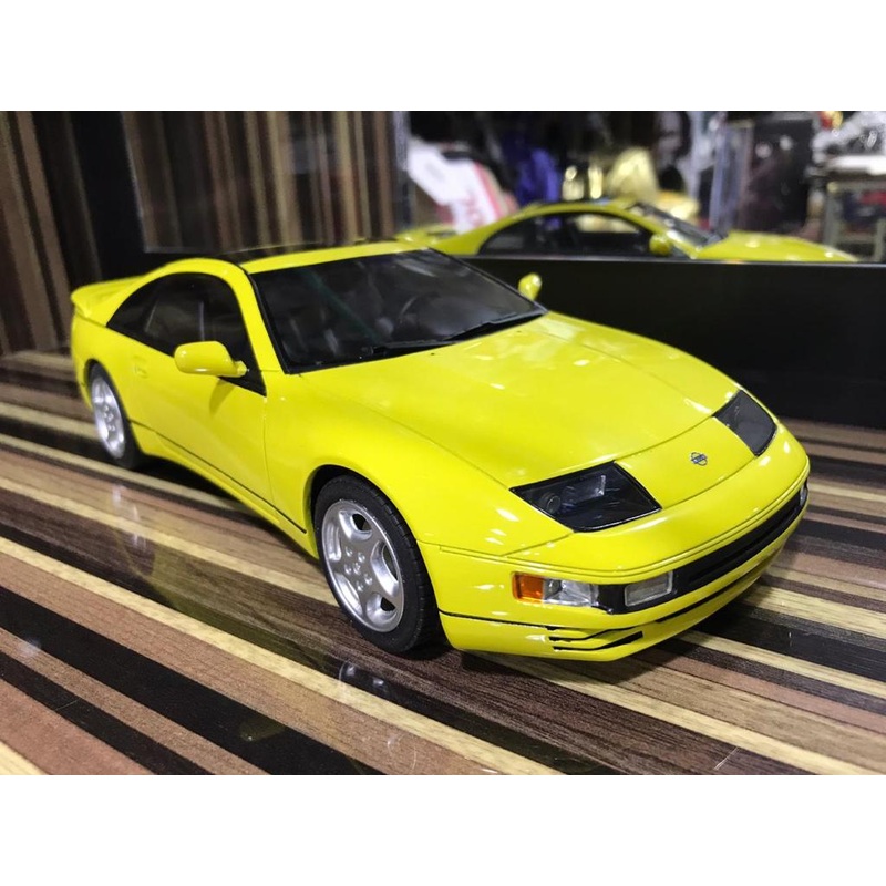 1/8 Nissan 300ZX Turbo Yellow Resin Model Car by LCD