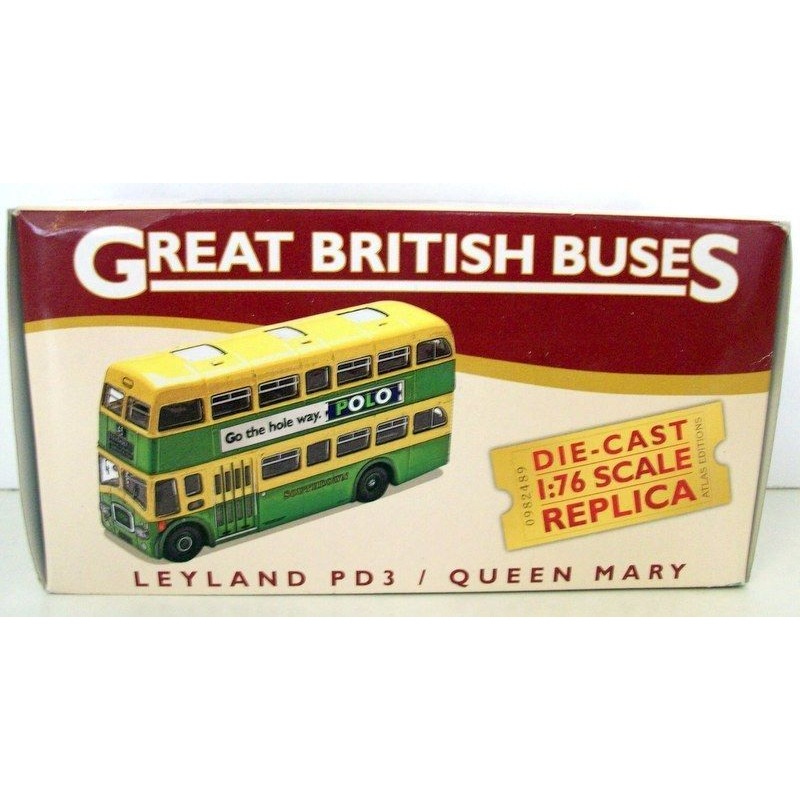 ATLAS 1/76 - 4 655 105 LEYLAND PD3 QUEEN MARY