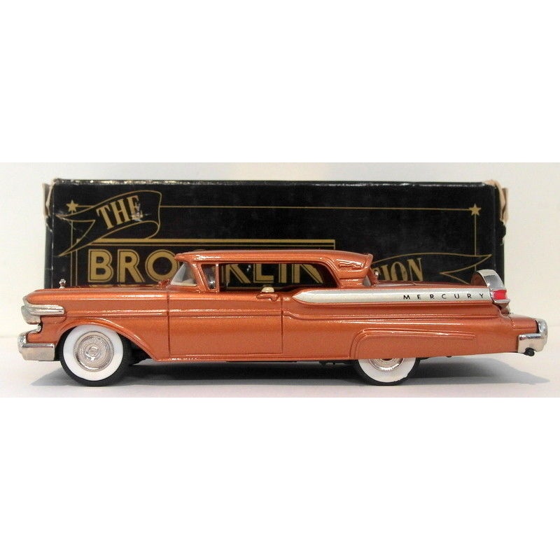 Brooklin 1/43 Scale BRK28 002A  - 1957 Mercury Turnpike Cruiser - Tan Metallic