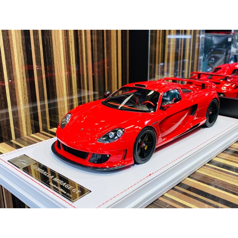Exclusive IVY Models Gemballa MIRAGE GT Resin Model - Wicked Red | Limited Edition!