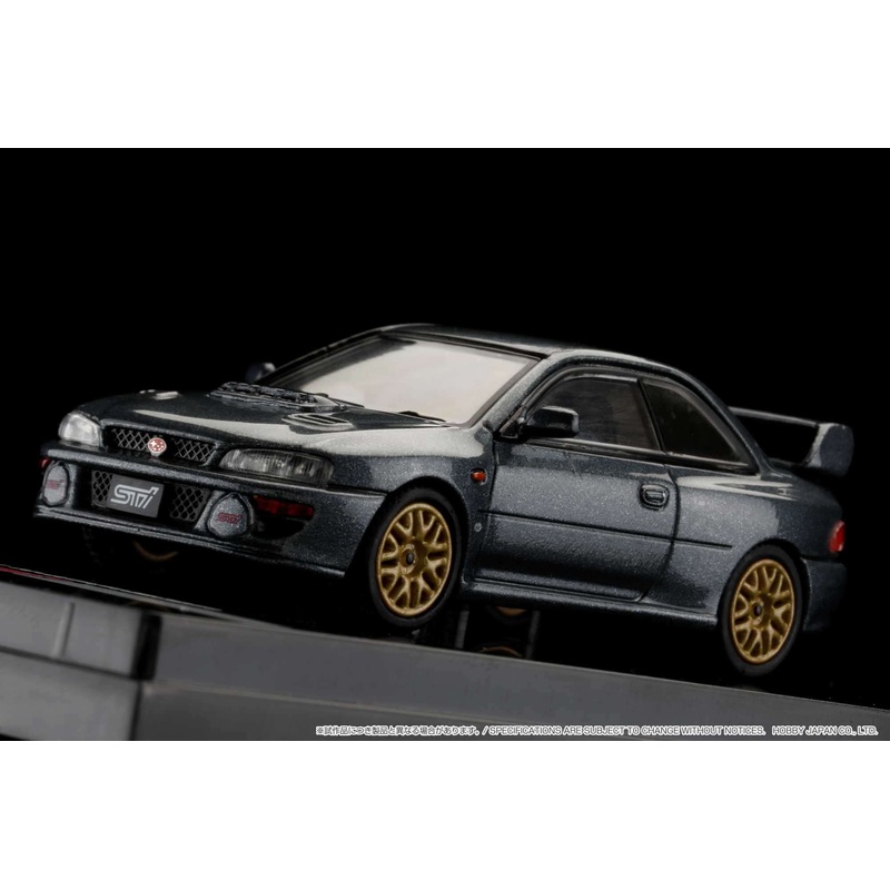 Hobby Japan 1/64 SUBARU IMPREZA 22B STi Version (GC8) With EJ22 engine display