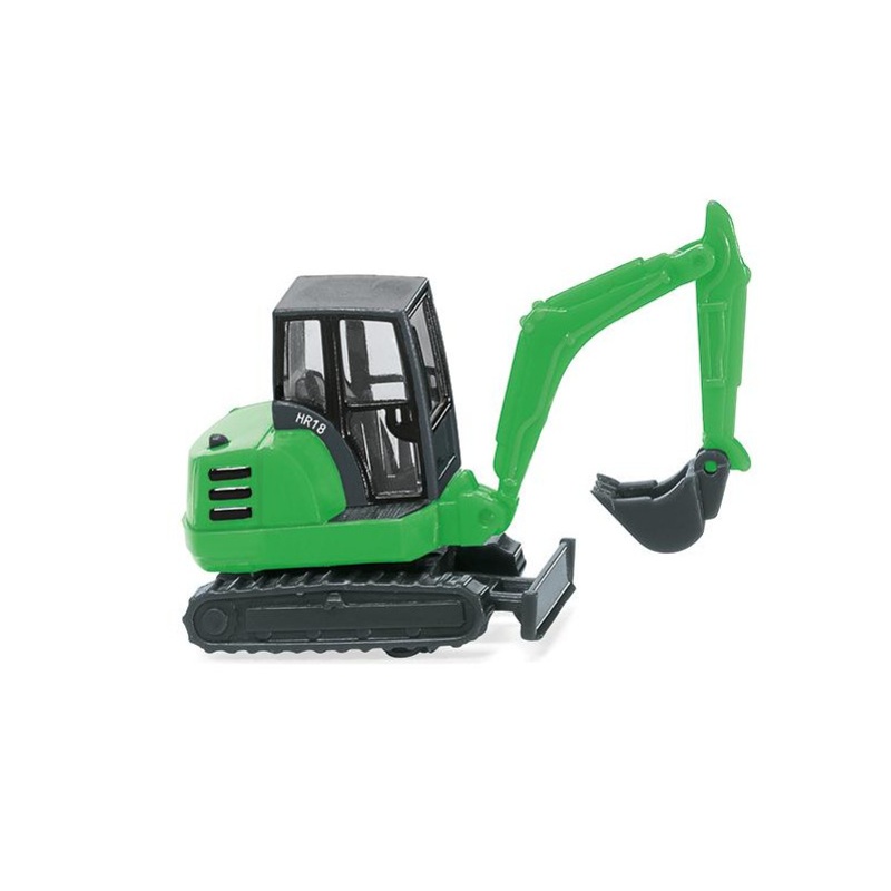 HR 18 mini excavator - green