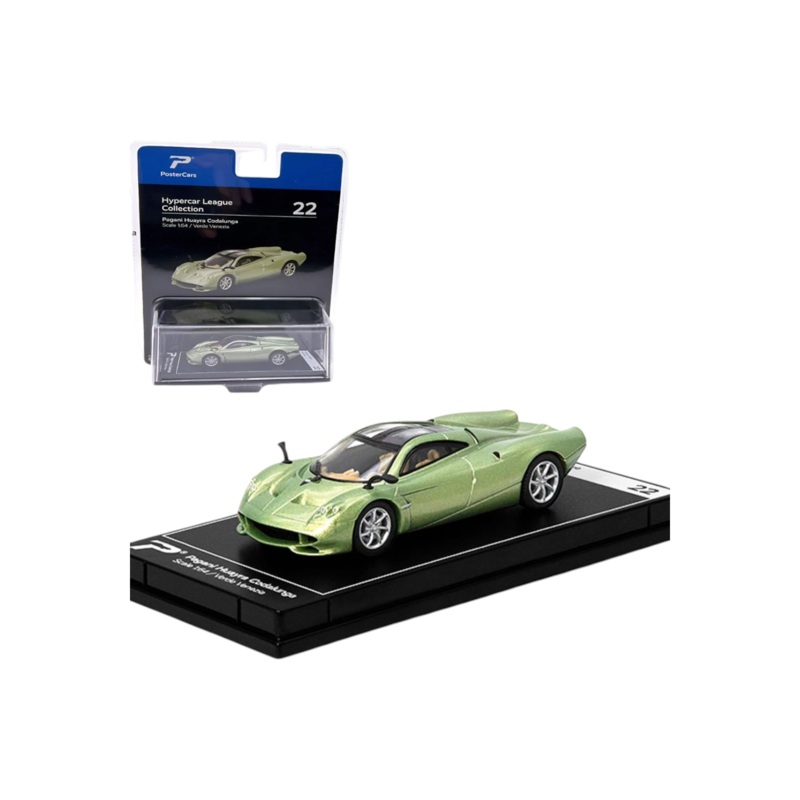 PosterCars Hypercar League Collection Pagani Huayra Codalunga 1:64 Scale