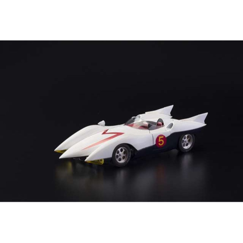 Schwyn Haas Hamilton Speed Racer #5 Mach 5 White Version 1:18