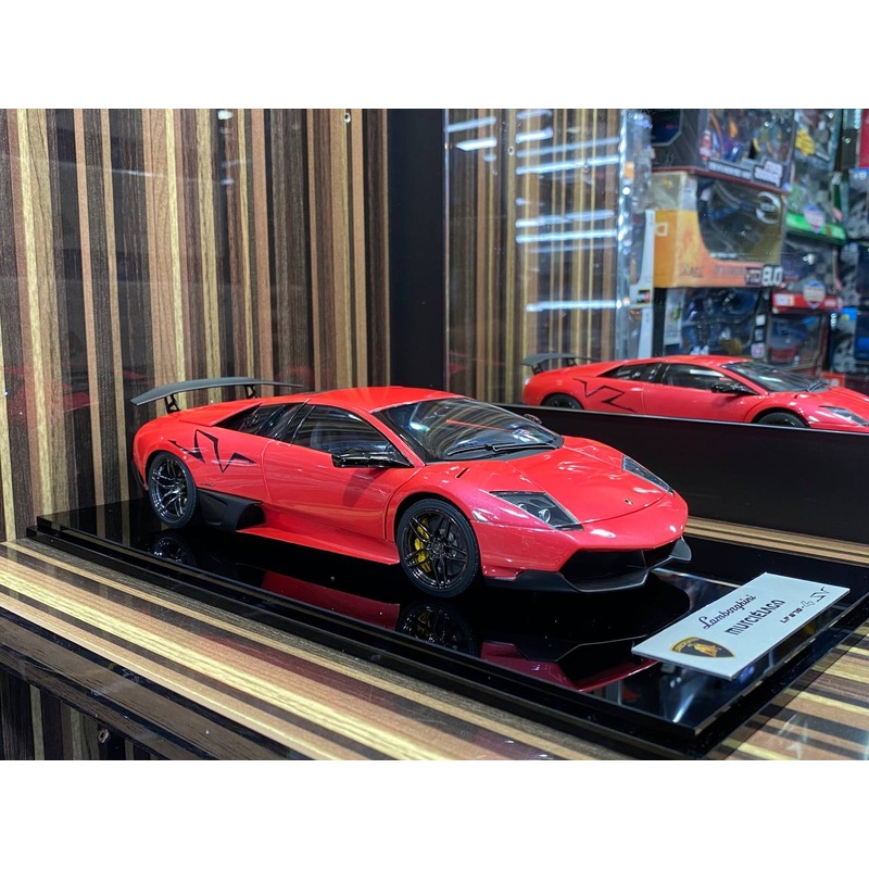 1/18 Diecast Autoart Lamborghini MURCIALAGO SVJ LP 670-4 ROSE Miniature Car