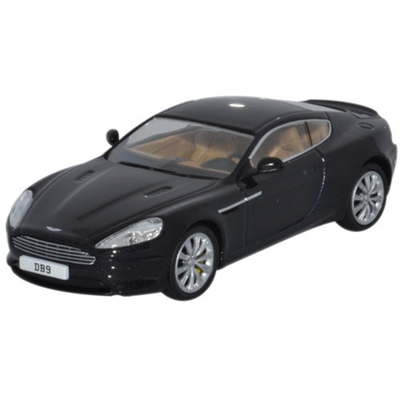 Aston Martin DB9 Coupe Onyx Black - 1:43 Scale