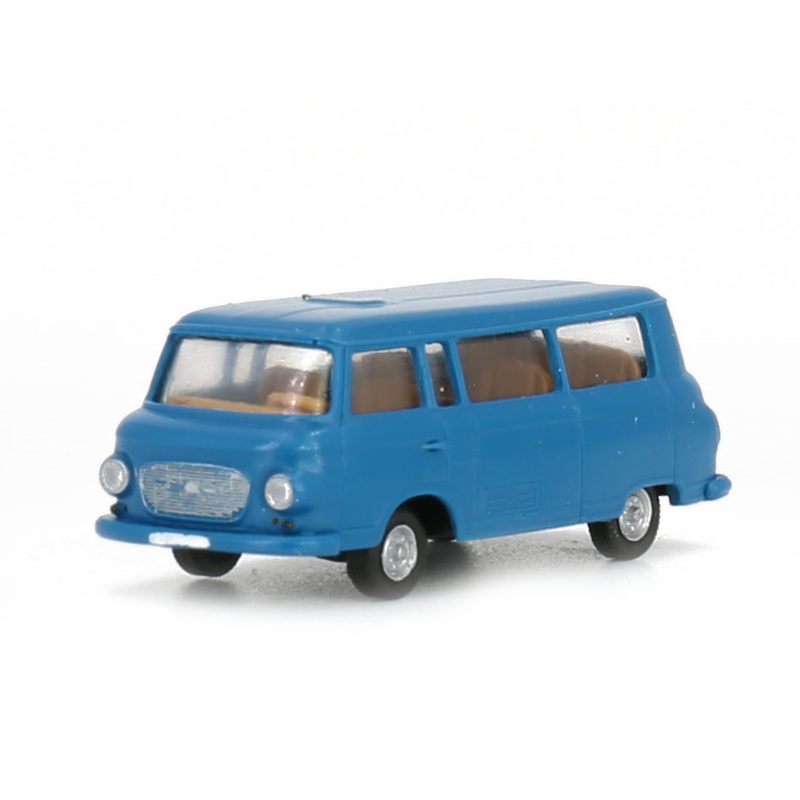 Car Barkas B1000 bus medium blue