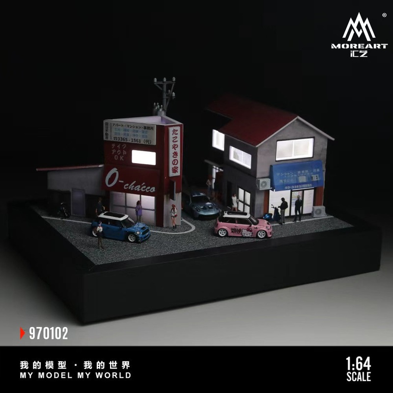 [ETA:  Apr 2026 ] MoreArt 1/64 TAKOYAKI HOUSE Size: 32.5 x 23.5 x 18.8cm