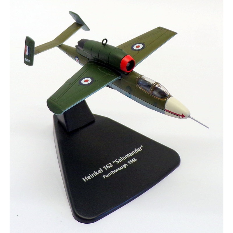 Oxford Diecast 1/72 Scale AC076 Heinkel He162 Air Min 61 W.Nr.120072 RAF '45
