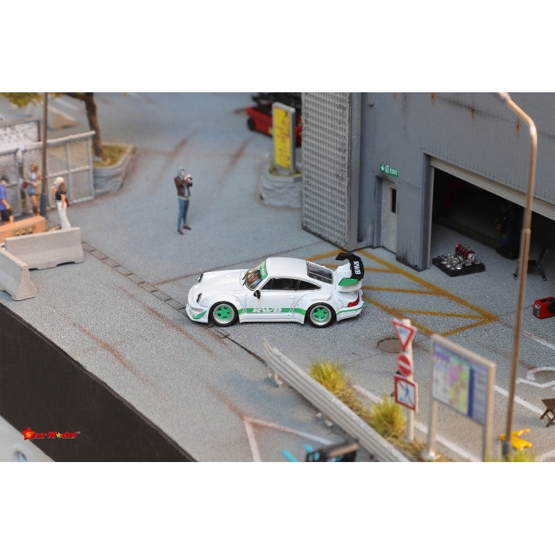 Star Model 1/64 RWB 964 GT Wing  Rauh-Welt Modified - 2024 Foshan AIT Event Exclusive