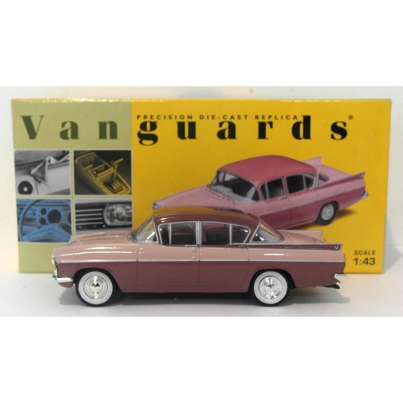 Vanguards 1/43 VA06400 Vauxhall PA Cresta Dusk Rose/Lilac Haze