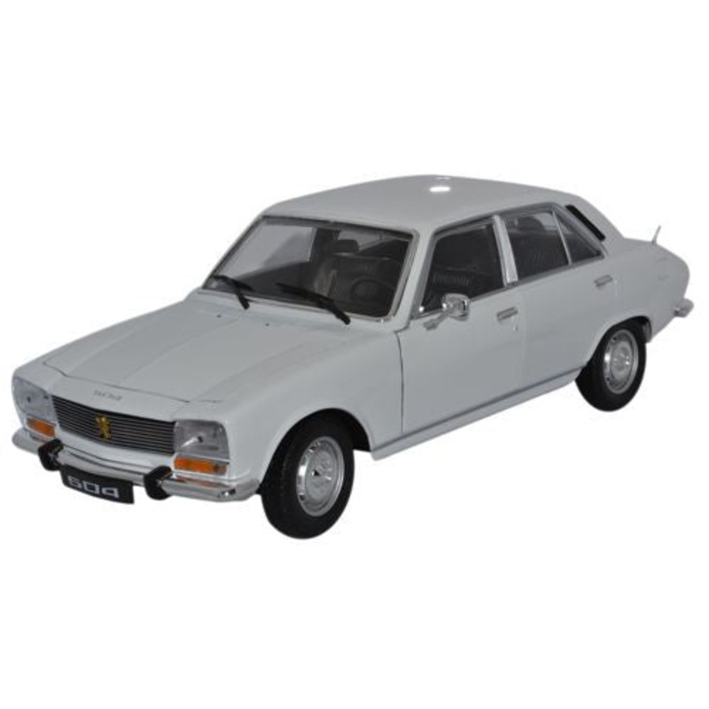 Welly Peugeot 504 White - 1:18 Scale