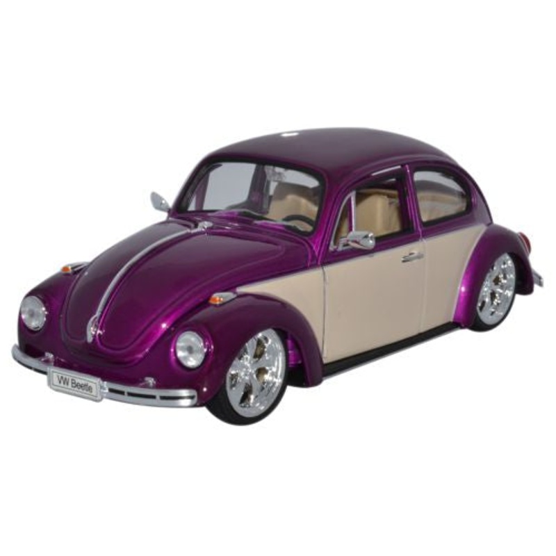Welly VW Beetle Purple  Low Rider - 1:24 Scale