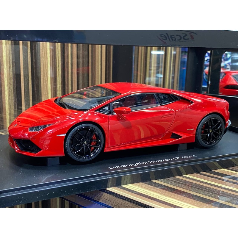 1/18 Diecast Lamborghini Huracan LP610-4 Red AUTOart Scale Model Car
