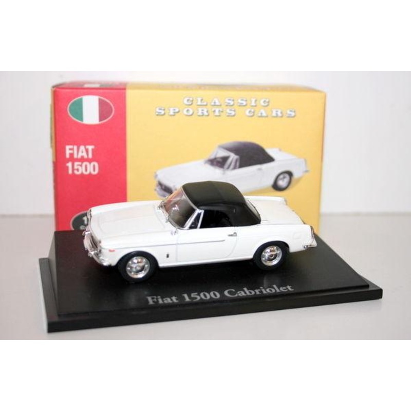 ATLAS 1/43 - 4 656 104 FIAT 1500 - WHITE