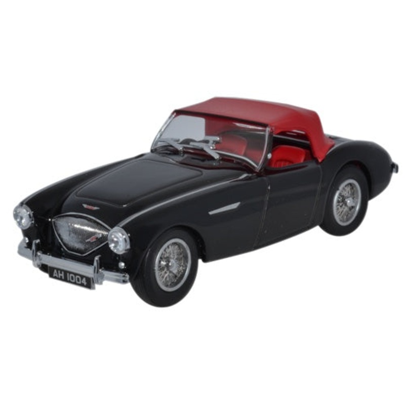Austin-Healey 100 BN1 Black and Red Closed