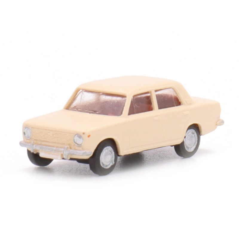 Car Fiat 124 Shiguli beige