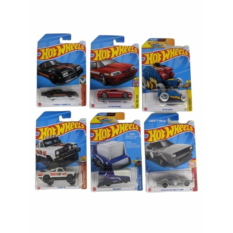EXCLUSIVE Hot Wheels indian Car Mainlines (179 Each) as set of six with treasure hunt