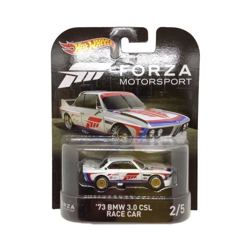 Exclusive Hotwheels Forza Motorsport 73 BMW 3.0CSL RACE CAR