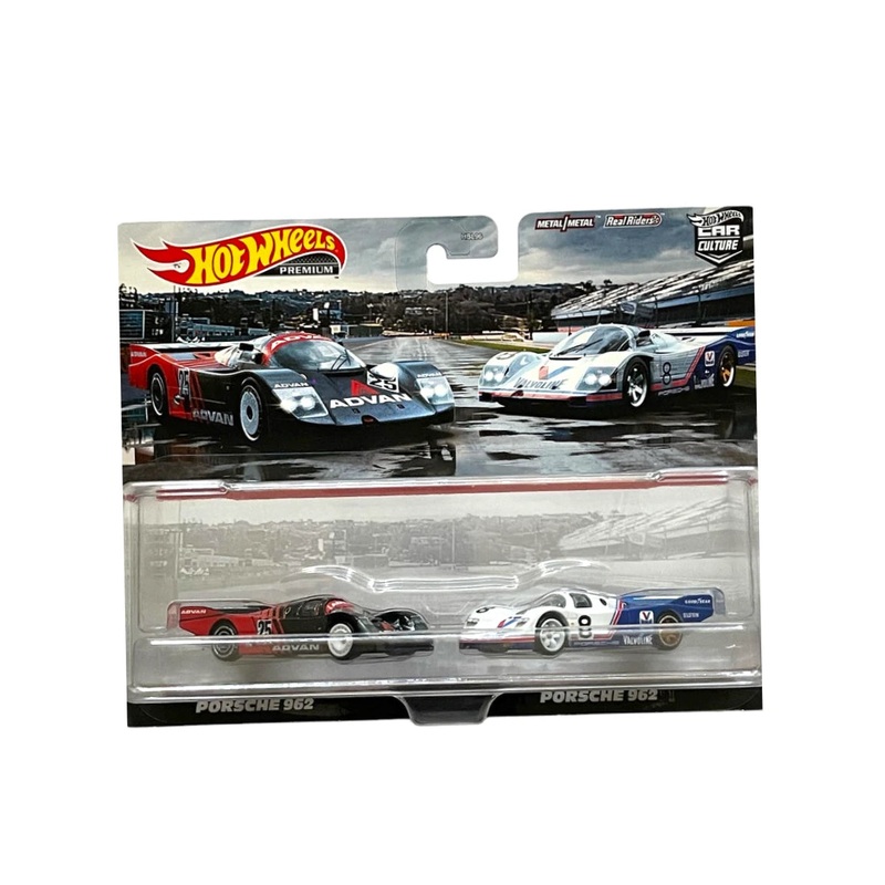 EXCLUSIVE Hotwheels Two Pack Porsche 962 & Porsche 962