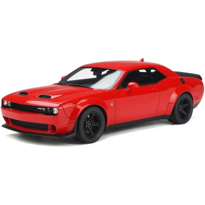 GT Spirit 2021 Dodge Challenger SRT Hellcat Super Stock Red 1:18