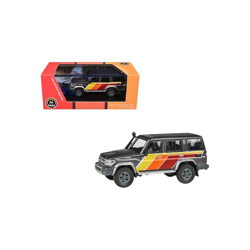 Para64 2014 Toyota Land Cruiser LC76 TRD Livery 1:64 Scale Diecast