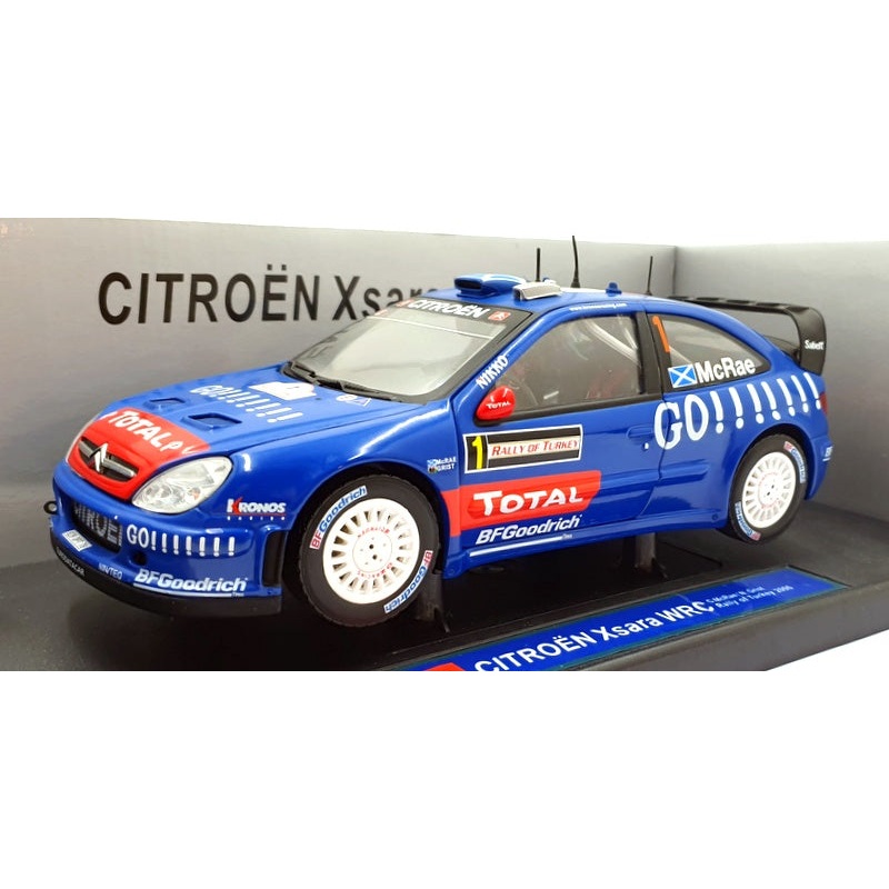 Sun Star Diecast 1/18 Scale - 4424 Citroen Xsara #1 WRC Rally Turkey 2006