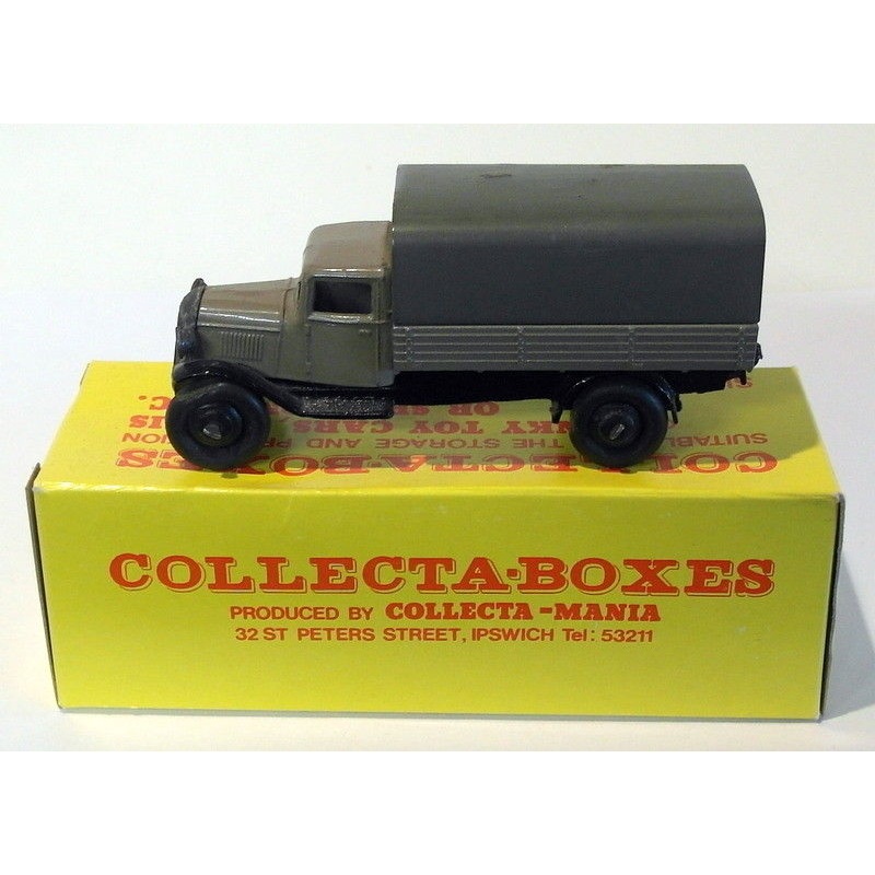 Vintage Dinky 25B/3 - Covered Wagon - Grey In Collecta Box
