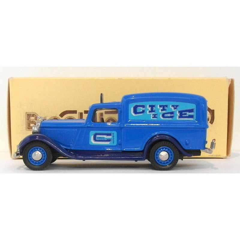 Brooklin 1/43 Scale BRK16 018B  - 1935 Dodge Van City Ice Delivery Blue