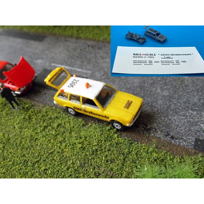 Car Opel Kadett road guard