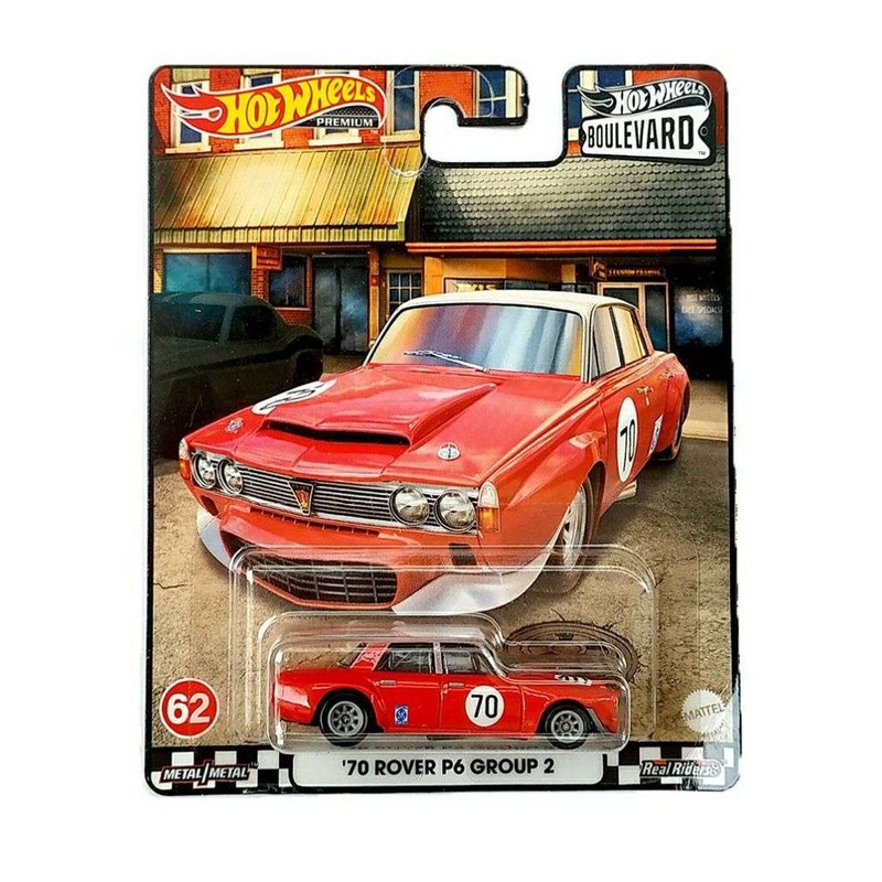 EXCLUSIVE Hotwheels 70 Rover P6 Group 2