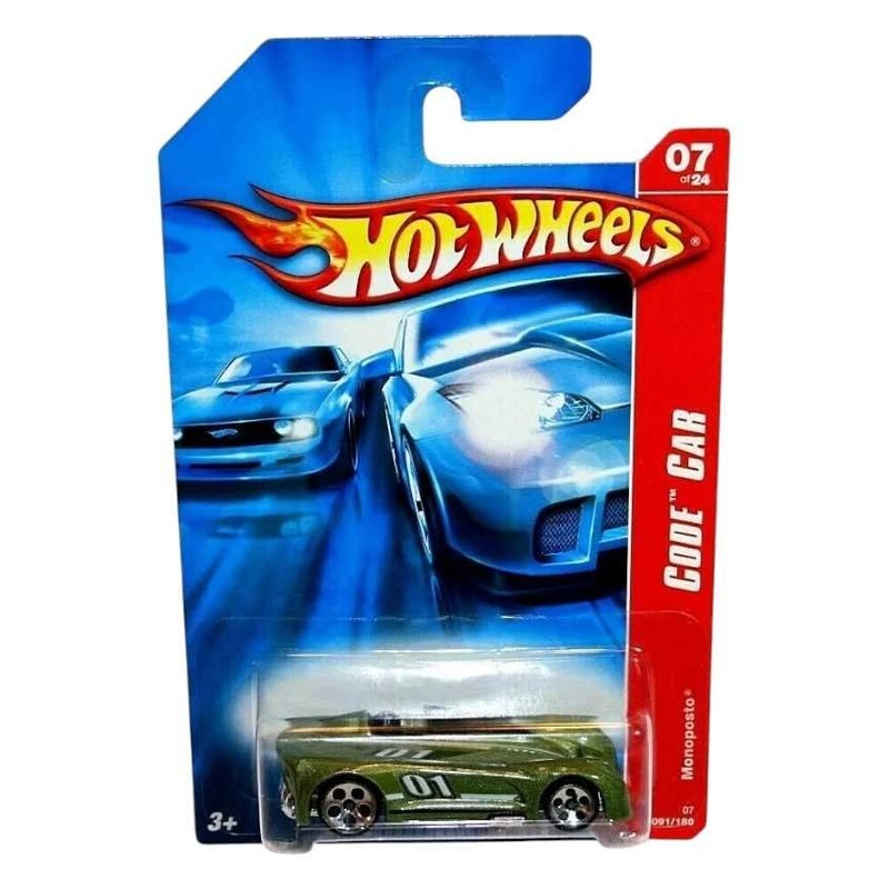 Exclusive Hotwheels Code Car Monoposto
