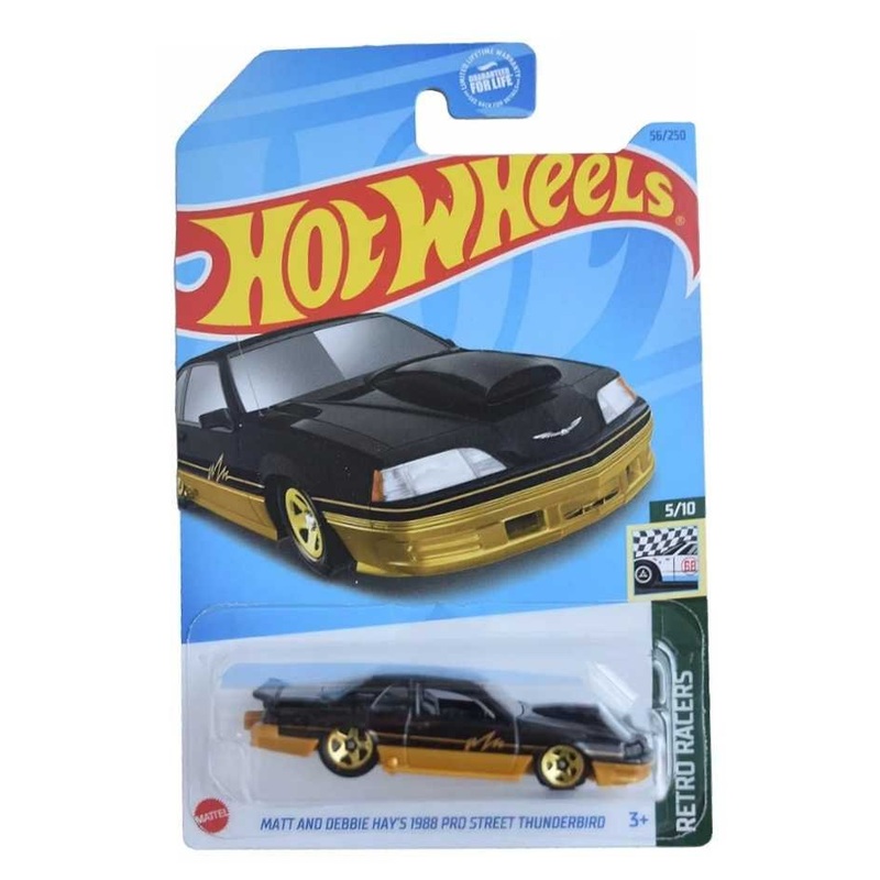 EXCLUSIVE Hotwheels Matt And Debbie Hays 1988 Pro Street Thunderbird