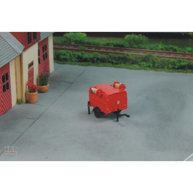 Portable syringe trailer TSA type 2