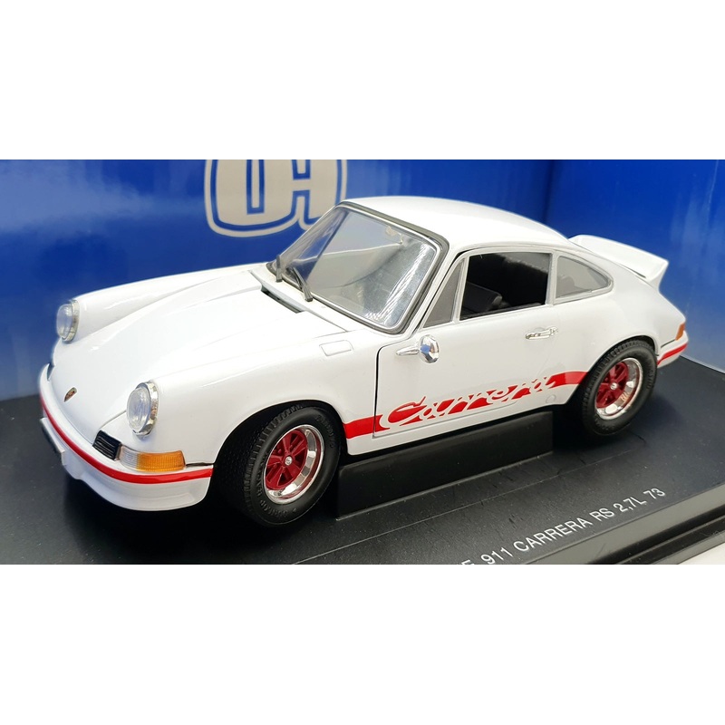 Universal Hobbies 1/18 Scale Diecast 3201 - Porsche 911 RS Carrera 1973 - White