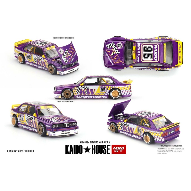 [ETA:  Feb 2026 ] Mini GT x KaidoHouse 1/64 BMW M3 Kaido KW V1