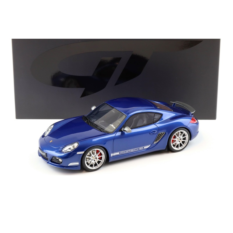 GT Spirit 2012 Porsche 987.2 Cayman R Aqua Blue Metallic 1:18