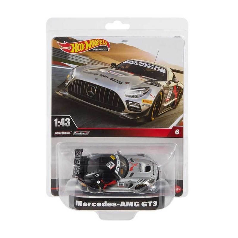 Hotwheels Mercedes AMG gt3 1:43 blister damage