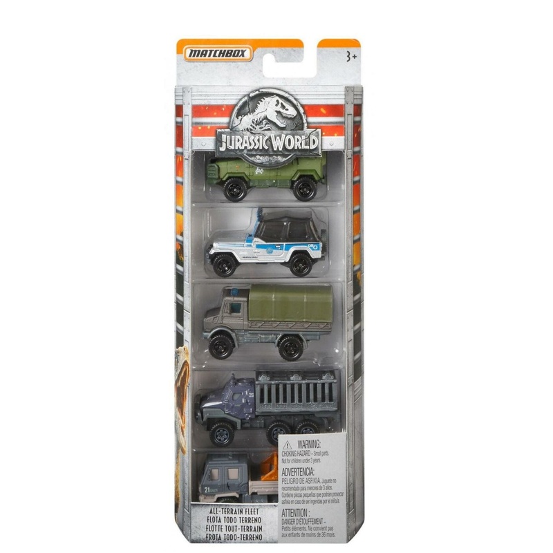 Matchbox Jurassic World Five Pack