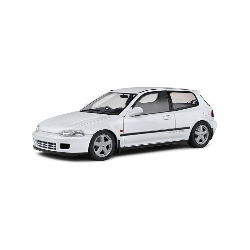 Solido 1991 Honda Civic EG6 Hatchback Frost White 1:18